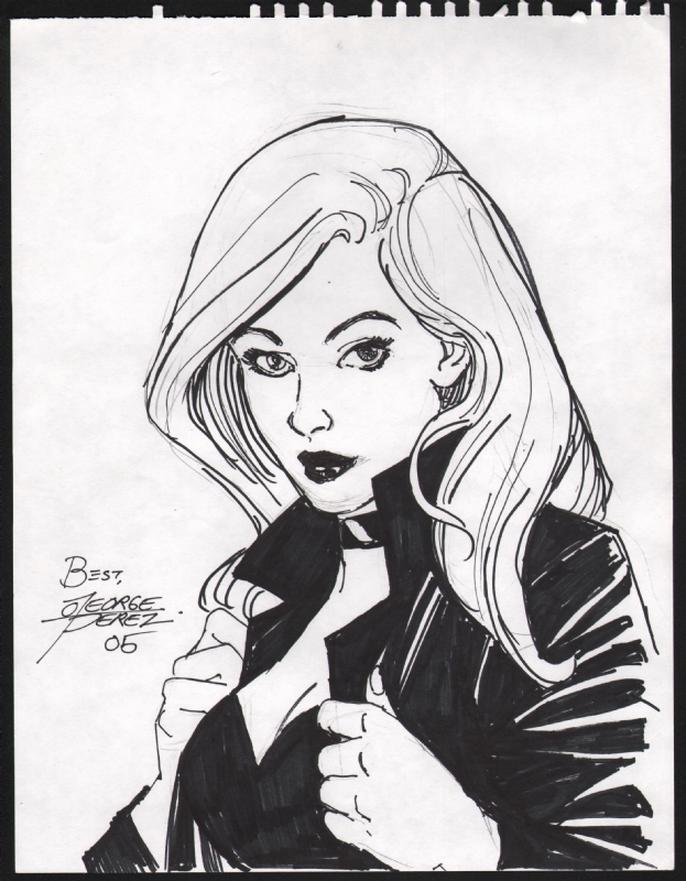 Perez, George Black Canary 2005, in Brian M's Golden Age characters ...