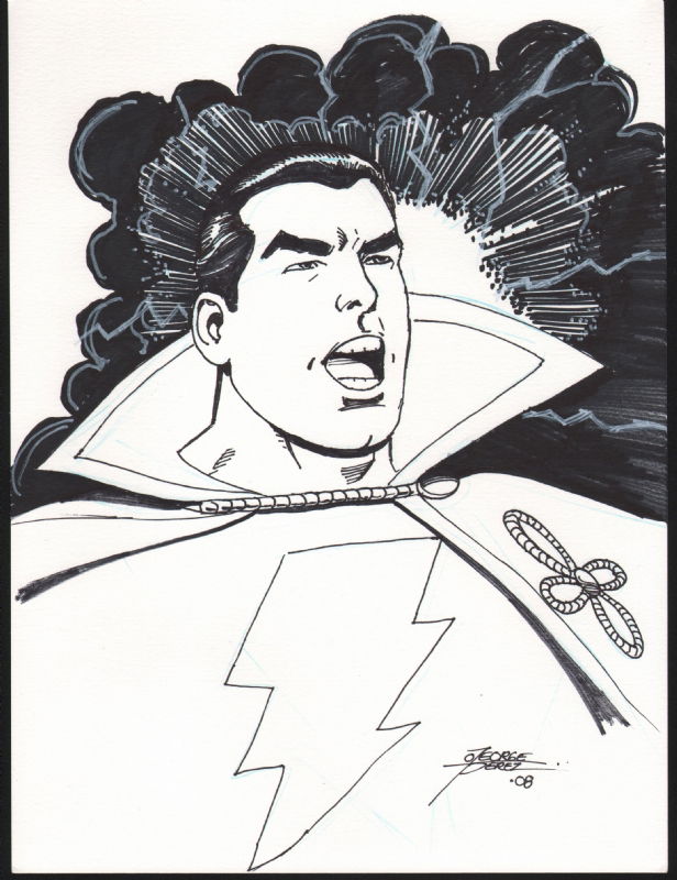 Perez, George Captain Marvel 2008, in Brian M's Golden Age characters ...