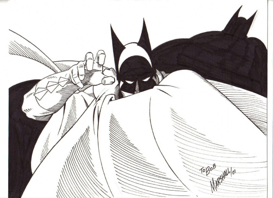 Rogers, Marshall Batman, in Brian M's Golden Age characters Comic Art  Gallery Room