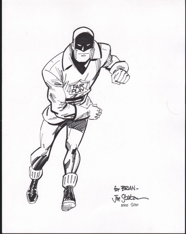 Staton, Joe Mr. Terrific 2010, In Brian M's Golden Age Characters Comic 