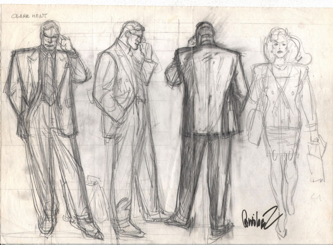 Garcia-Lopez, Jose Luis Clark Kent-Lois Lane Turnaround, in Brian M's ...