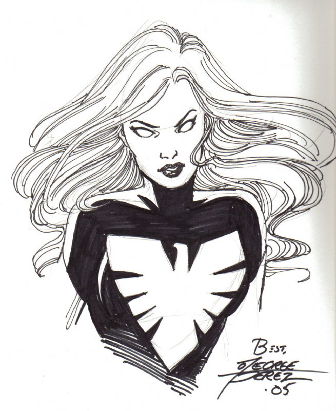 Perez, George Phoenix Jean Grey, in Brian M's My Comic artwork ...