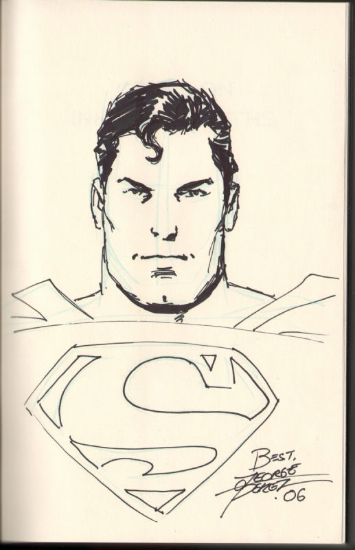 Perez, George Superman 2006, in Brian M's My Comic artwork collection ...