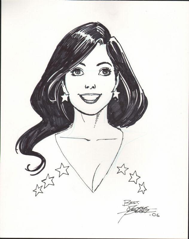 Perez, George Wonder Girl Donna Troy, in Brian M's My Comic artwork ...