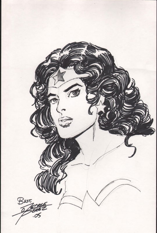 Perez, George Wonder Woman 2005, in Brian M's My Comic artwork ...