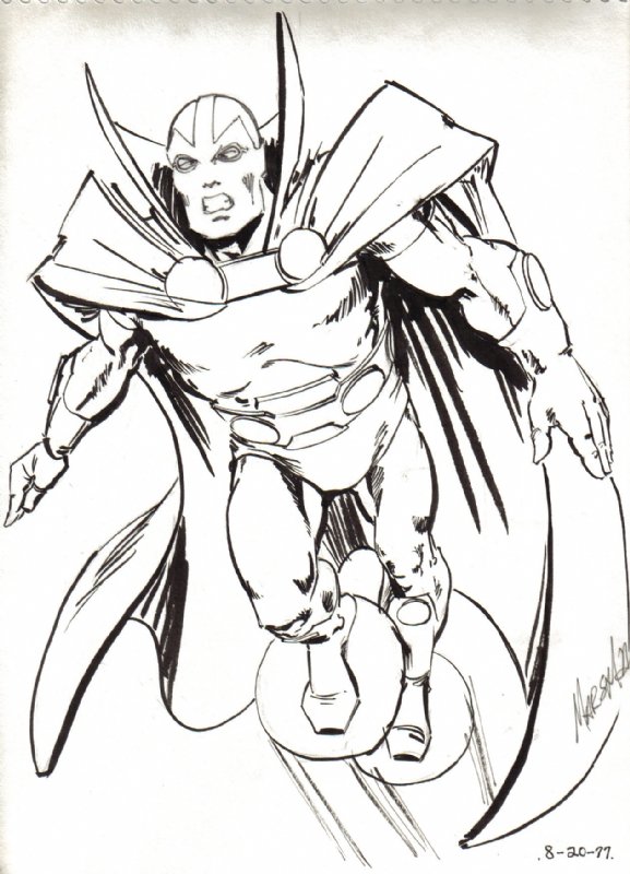 Rogers, Marshall Mister Miracle vintage piece., in Brian M's My Comic ...