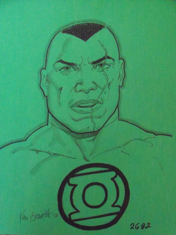 Green Lantern Vath Sarn, In Christopher Matusiak's Green Lantern -- War ...