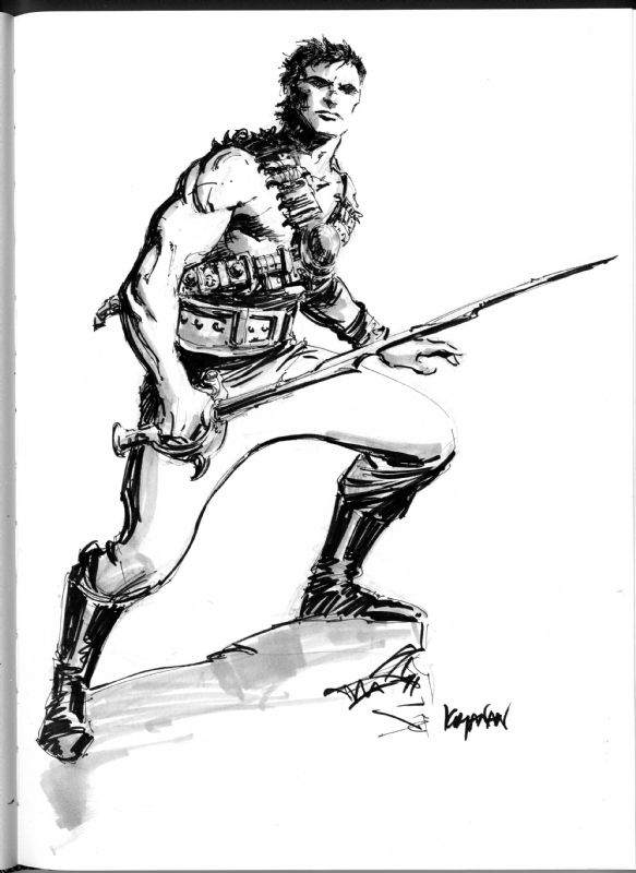 Kayanan, Rafael -- John Carter of Mars, in Rob L's Dejah Thoris Sketch ...