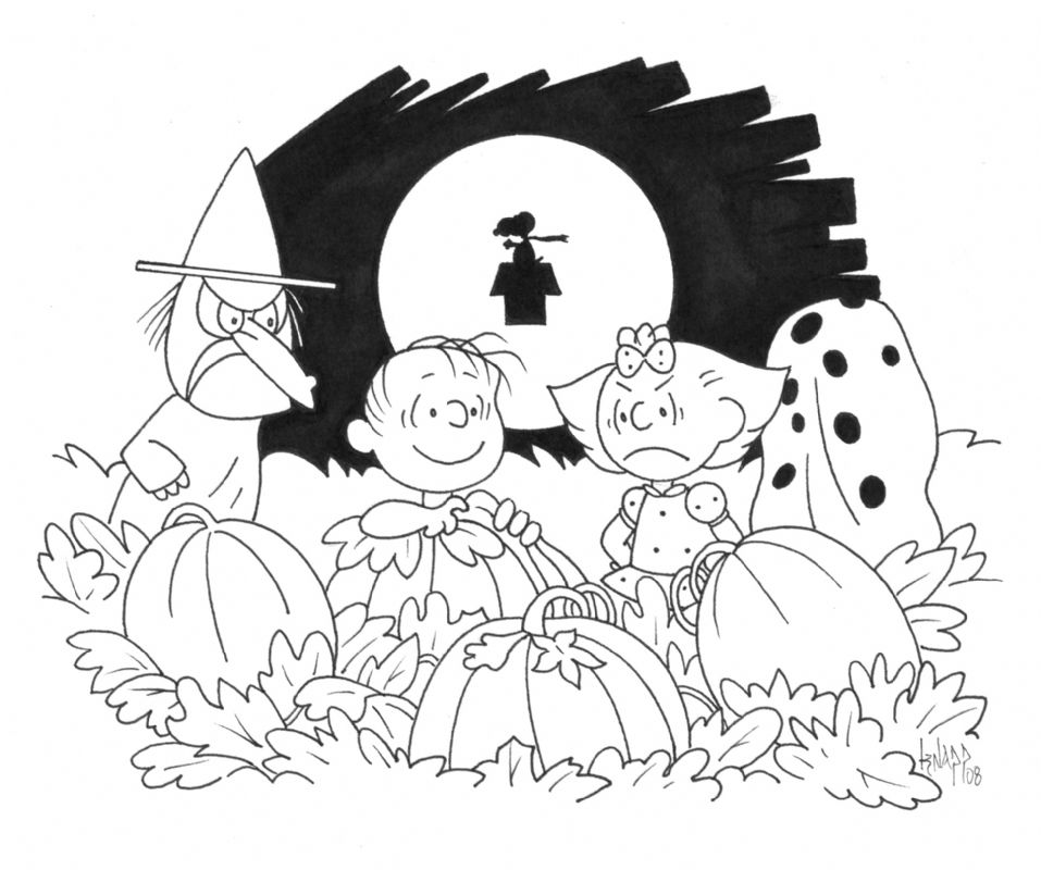 The Great Pumpkin, in Nelson Knapp's COMIC STRIP CHARACTERS Comic Art ...