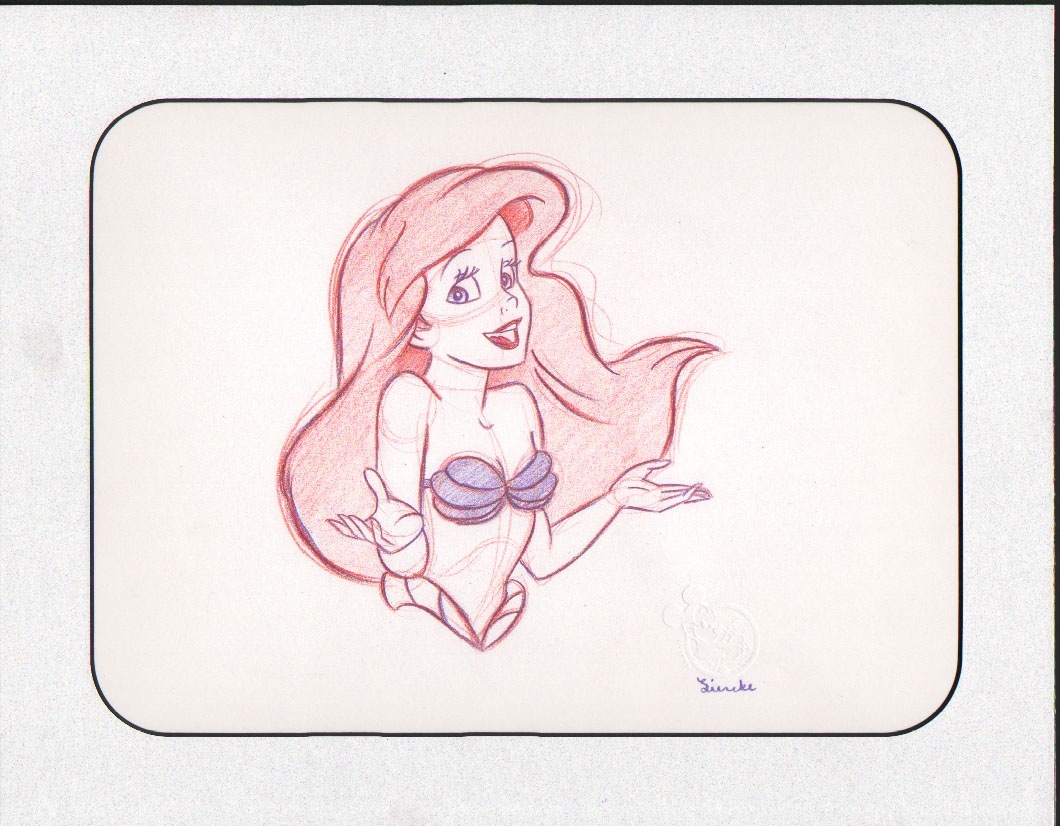 Ariel the little mermaid  on Behance