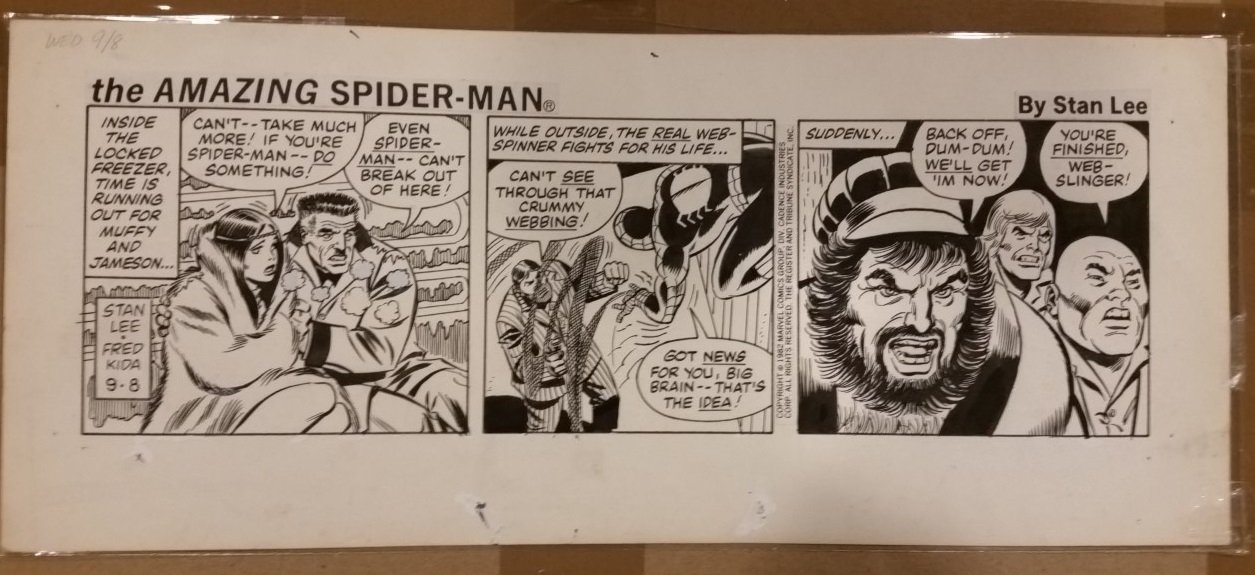 Amazing Spider-Man Daily 9/8/1982 Kida, in mark depolito's Spider-Man ...