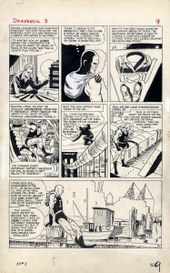 Daredevil #3 - page 7, Comic Art