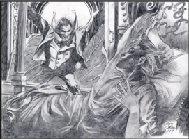 Gene Colan - Dracula, Comic Art