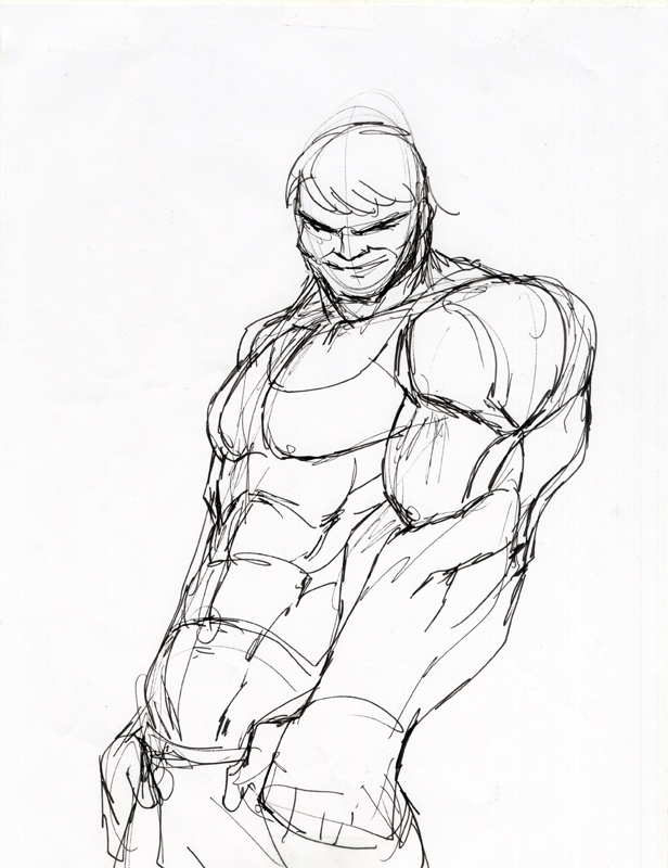 Hulkling Beefcake! - Oliver Nome, in Craig Rogers's Beefcake! Comic Art ...