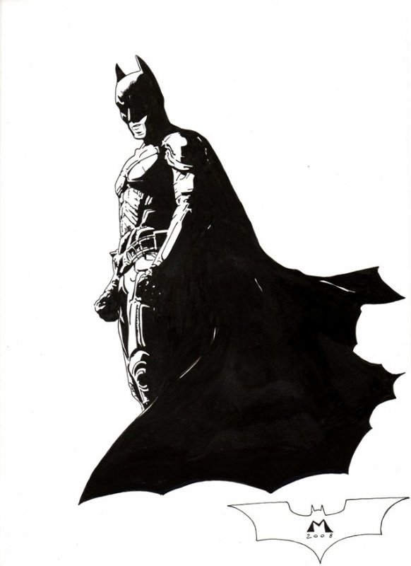 Drawing Of The DARK KNIGHT Pictures, Photos, and Images for Facebook,  Tumblr, Pinterest, and Twitter