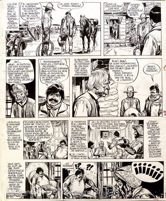 Jerry Spring - La Fille Du Canyon - T16 P10, In Fan De Planches's Jijé 