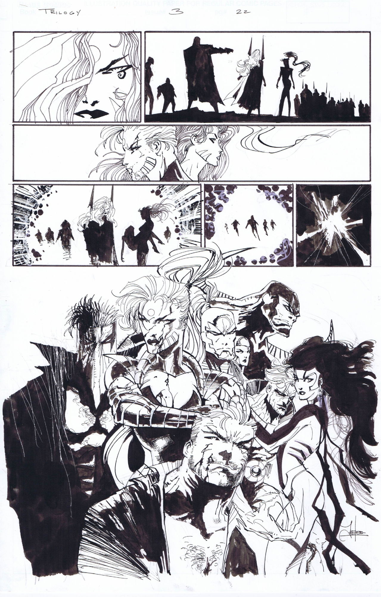 Wildcats Trilogy #3 Page 22 By Jae Lee (1993), In Dave Kopecki's ...