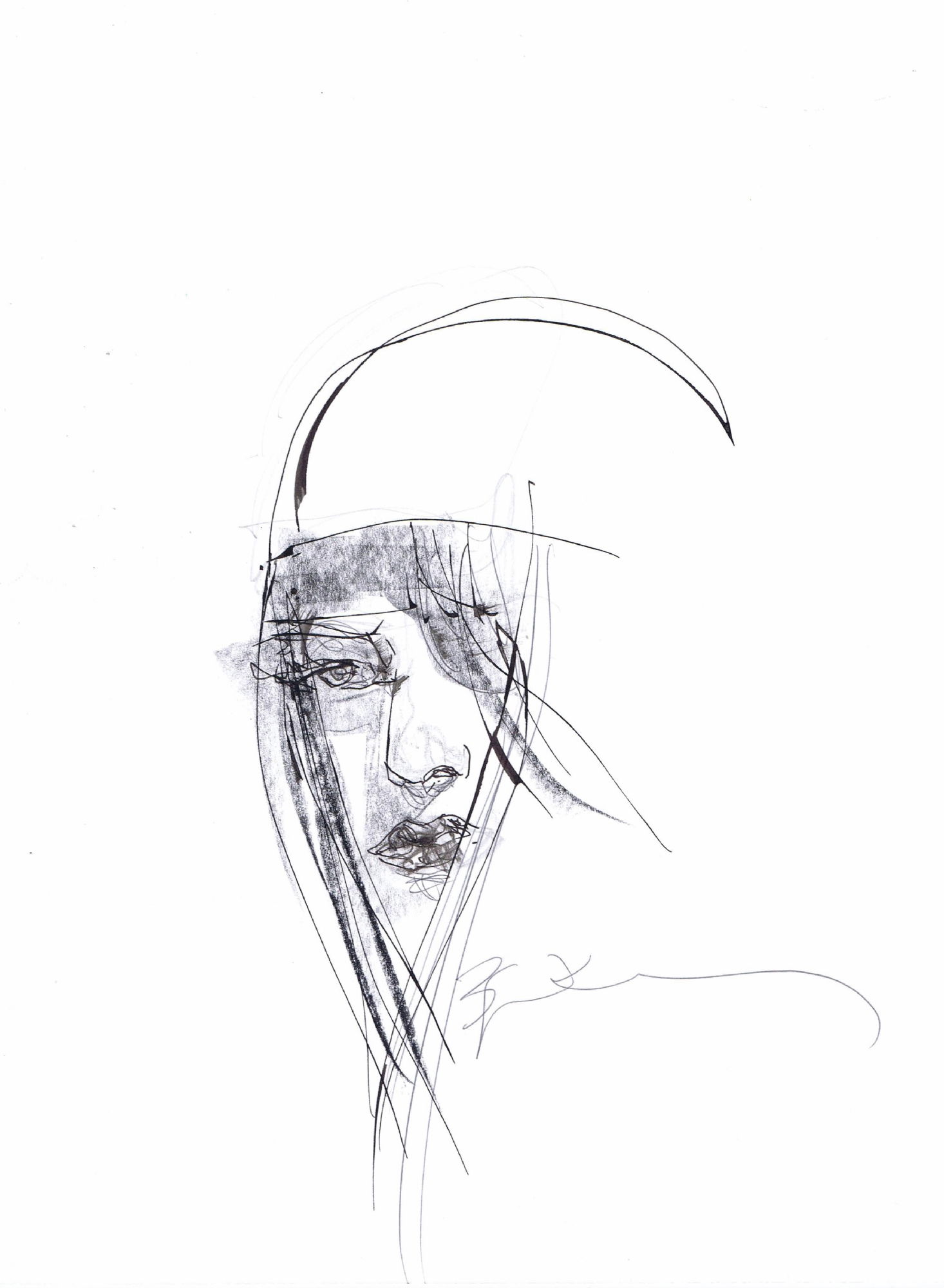 Elektra sketch by Bill Sienkiewicz - SDCC 2023, in Dave Kopecki's ...