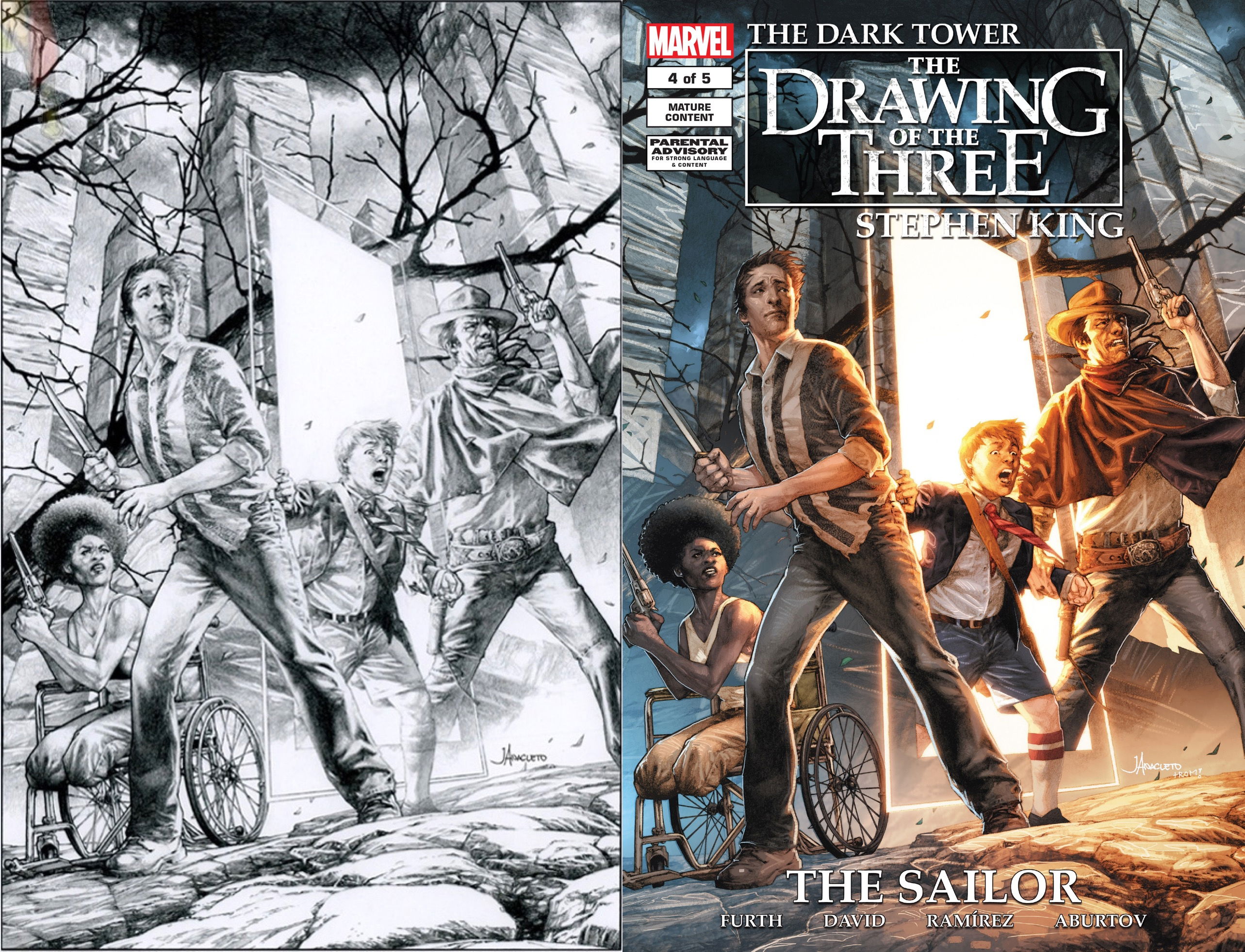 The Dark Tower, The Drawing of the Three The Sailor 4 cover by Jay