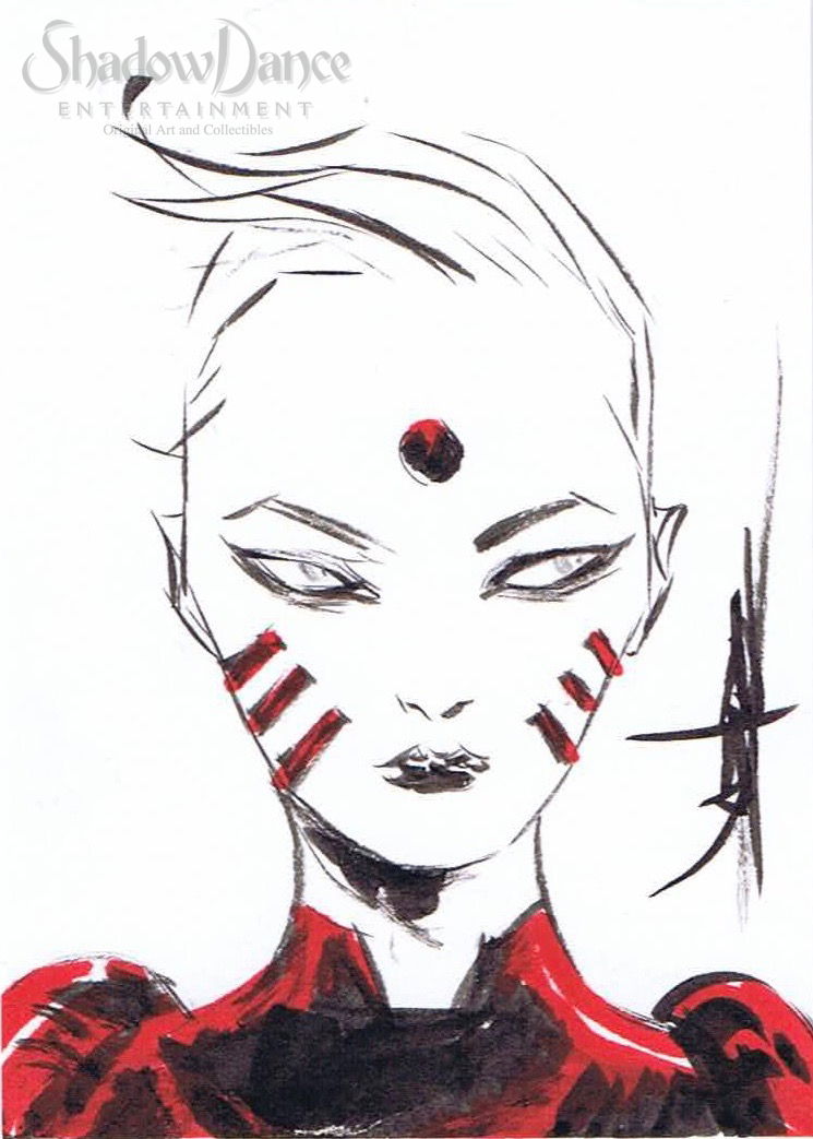 Zealot from Wildcats sketch card by Jae Lee - SDCC 2016, in Dave ...