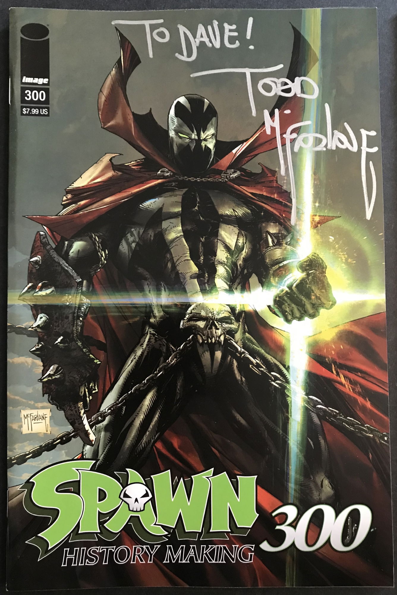 spawn 300 signed
