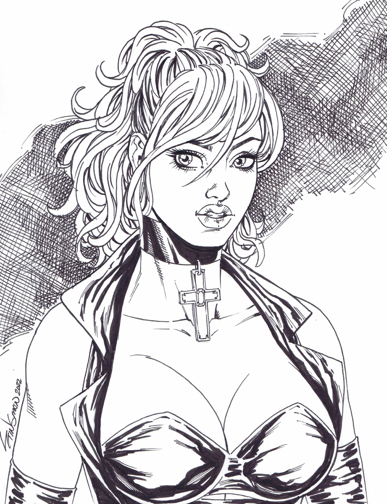 Avengelyne commission by John Stinsman, in Dave Kopecki's ~ Image ...