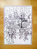 Homage to Moebius Illustration(Pimpeki),Tihomir Tikulin-Tico Comic Art
