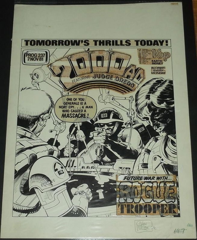 2000AD PROG 237 COLIN WILSON ROGUE TROOPER, in Darryl Jones's 2000AD ...