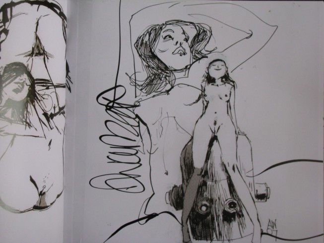 Ashley Wood - 48 nudes sketch, in WR. A.'s Ashley Wood - 48 nudes 