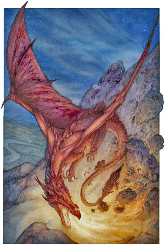 Wenzel - Smaug the Destroyer, in Alex K.'s Hobbit & Lord of the Rings ...