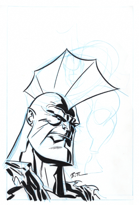 Savage Dragon Sketch - Bruce Timm, in Gary S's SAVAGE DRAGON Artwork ...