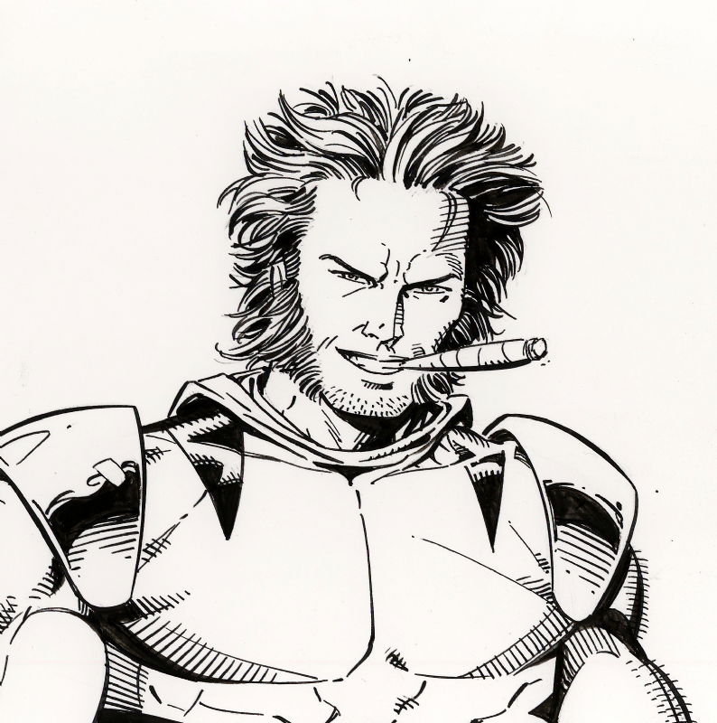 Wolverine Commission - Sean Chen, in Gary S's CHEN, Sean Comic Art ...