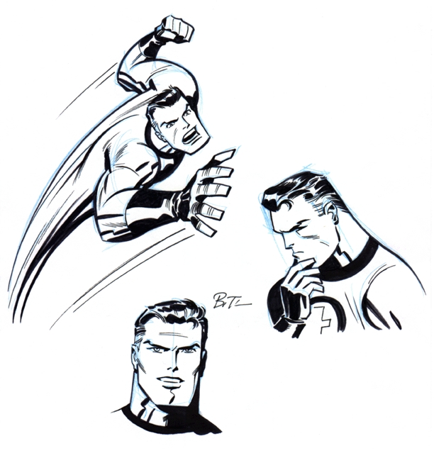 Mr. Fantastic Sketches - Bruce Timm, in Gary S's TIMM, Bruce Comic Art ...