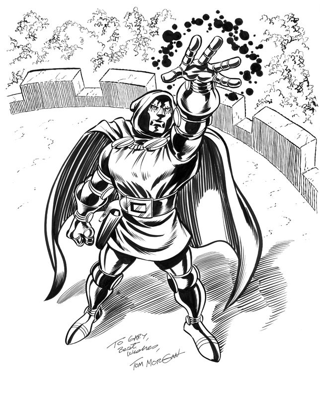 Dr. Doom Commission - Tom Morgan, in Gary S's MORGAN, Tom Comic Art ...