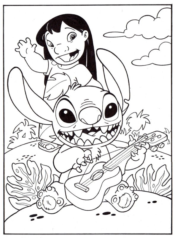 LILO & STITCH THE SERIES ORIGINAL INKED PAGE / MICKEY JORDAN FOR DISNEY ...