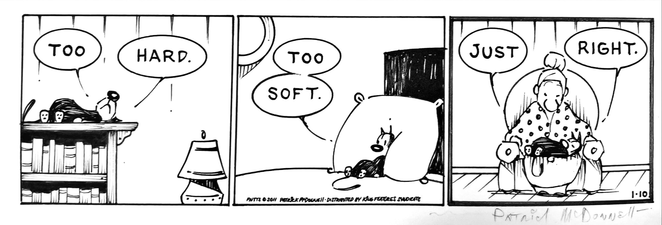 Mutts Daily Strip 1-10-2011 - Patrick Mcdonnell, In Ivan R's Mcdonnell 