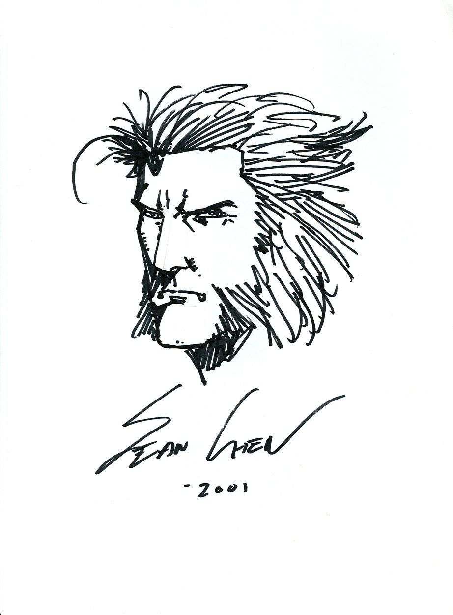 Wolverine sketch - Sean Chen, in Ivan R's Illos, commissions, sketches ...