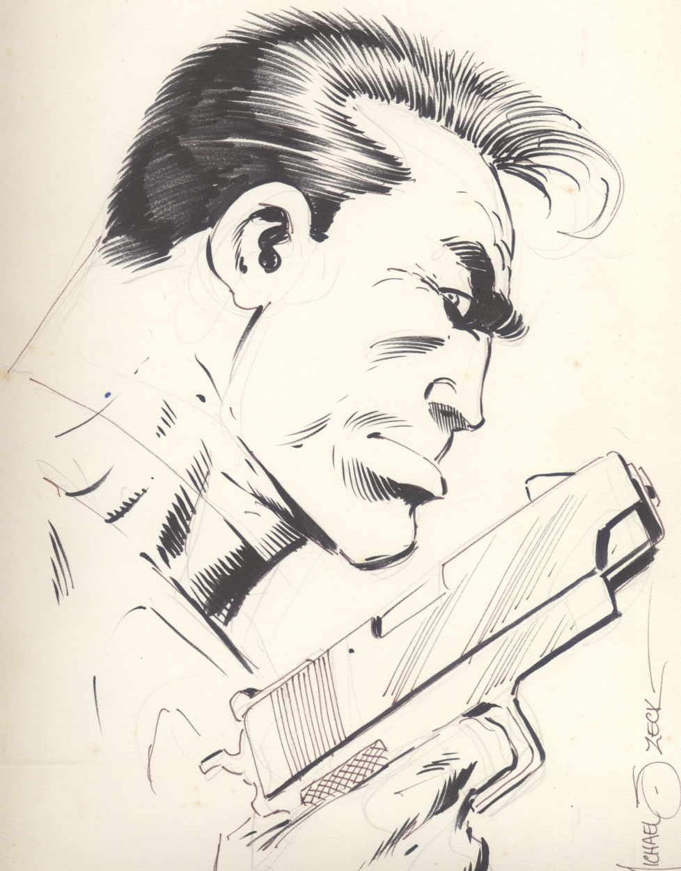 The Punisher by Mike Zeck, in Thomas V's Z.....Art I used to own Comic ...