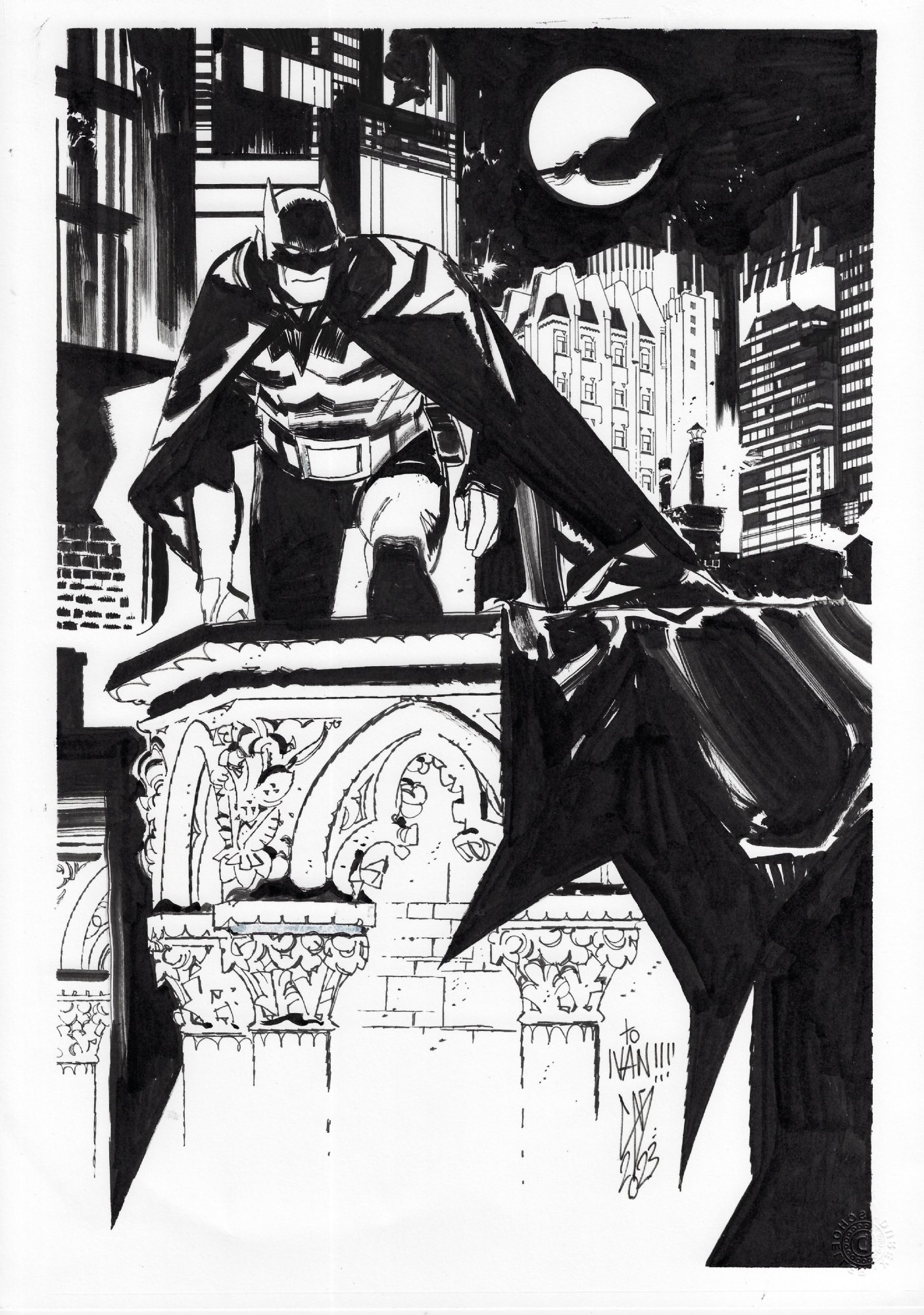 Batman commission - Gigi Cavenago, in Ivan Costa's Batman Comic Art ...