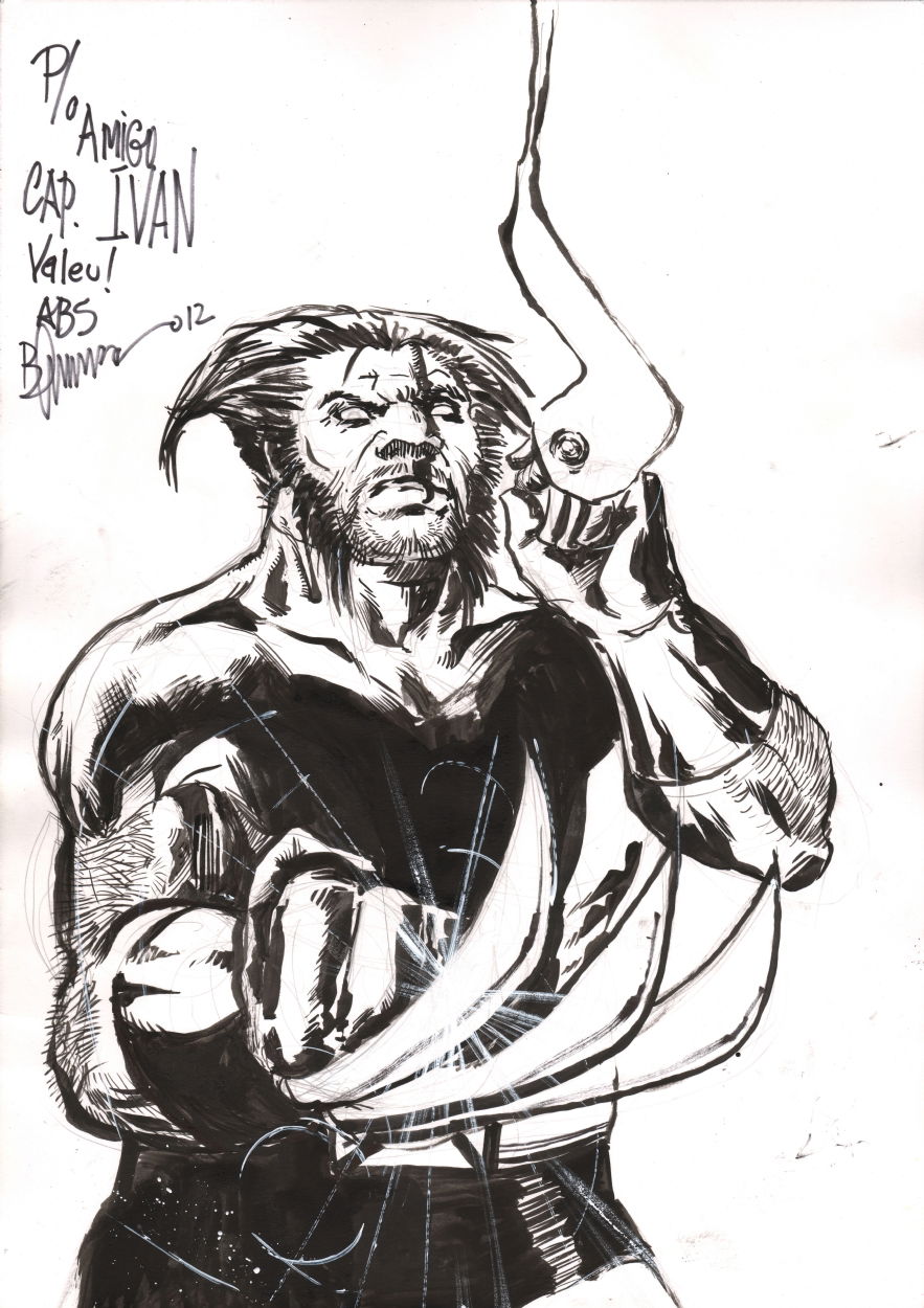 Wolverine commission - Breno Tamura, in Ivan Costa's Marvel Comics ...