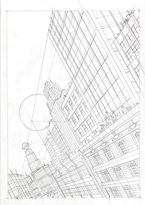 Metropolis Prelim Sketch #5 by Al Rio, in David P.Montero's Al Rio (I ...