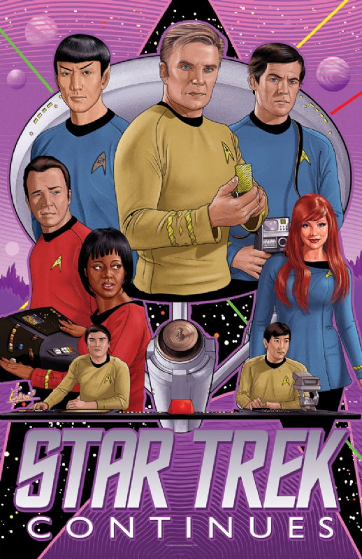 Star Trek: Continues, in Eamon O'Donoghue's Digital Art Comic Art ...