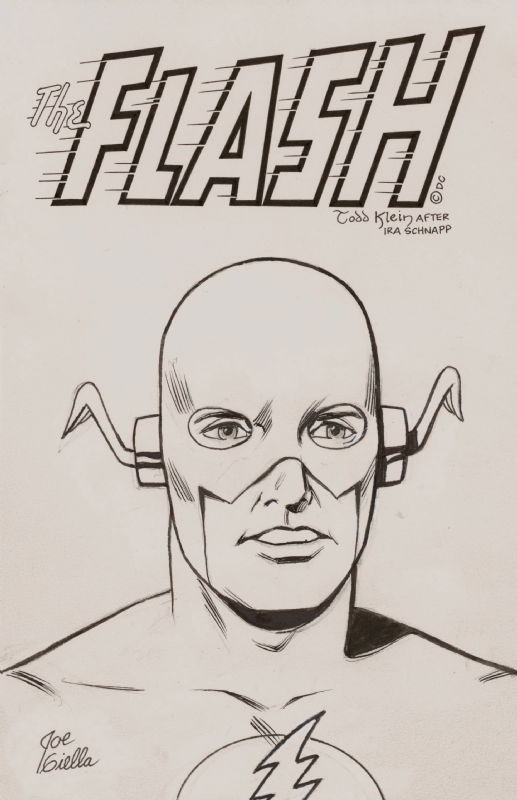 The Flash by Joe Giella, in Jeff OBryant's Todd Klein Title Logos Comic ...