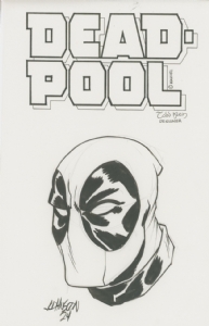 Deadpool by Dave Johnson Comic Art