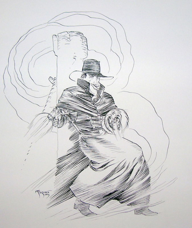 The Shadow by Michael W. Kaluta, in Jeff OBryant's The Shadow Knows ...