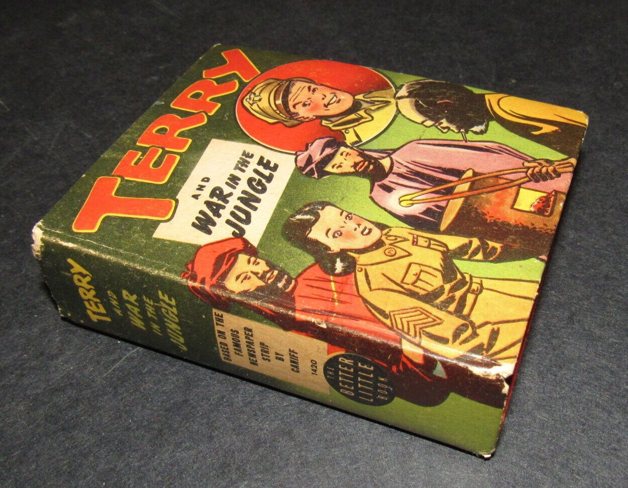 Terry and the Pirates Big Little Book Cover - 1946, in Jeff Singh's ...