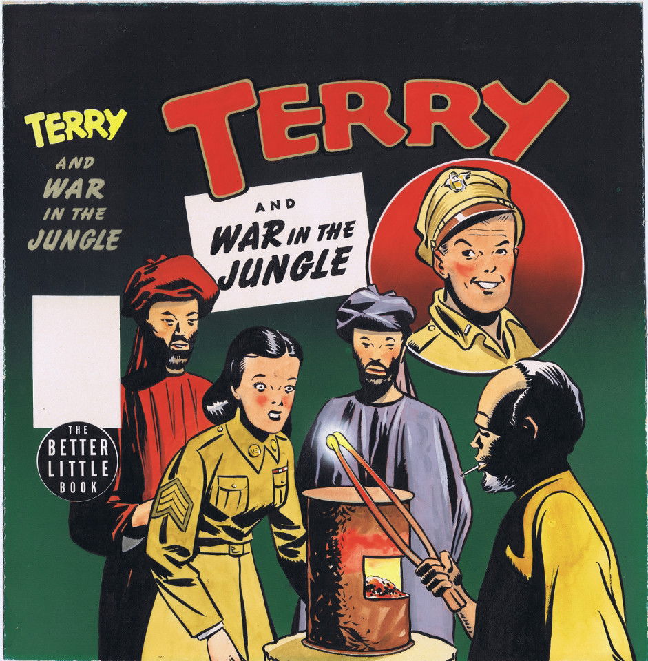 Terry and the Pirates Big Little Book Cover - 1946, in Jeff Singh's ...