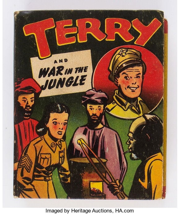 Terry and the Pirates Big Little Book Cover - 1946, in Jeff Singh's ...