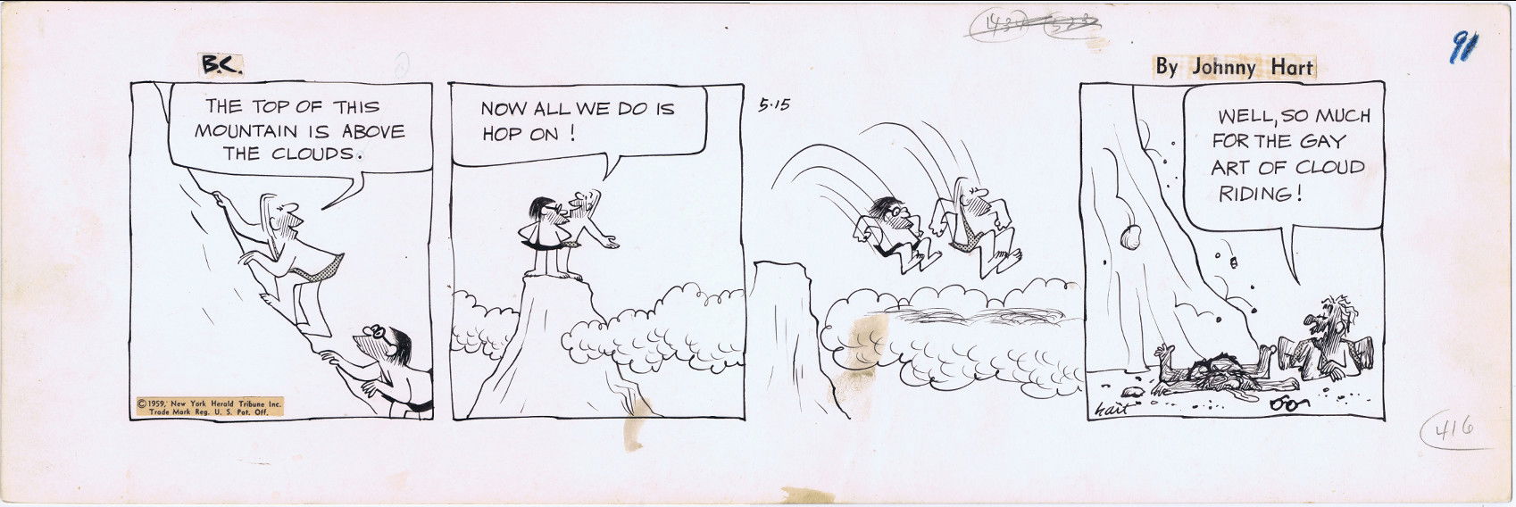 B.C. Daily 5/15/59 by Johnny Hart, in Jeff Singh's Strip Art - Ones I ...