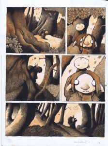Bera the One Headed Troll page 48by Eric Orchard Comic Art